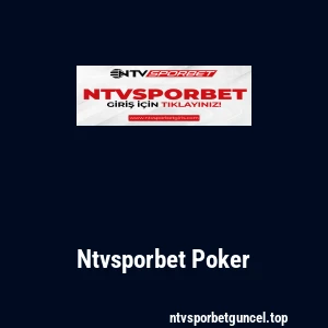 Ntvsporbet Poker